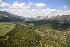 Helicopter From Assiniboine To Canmore